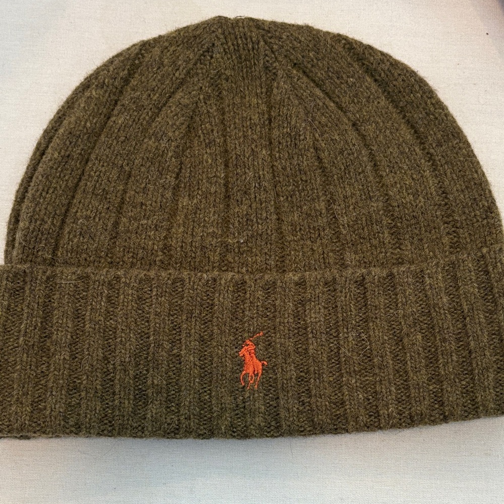 Ralph Lauren Polo unisex lambswool cap